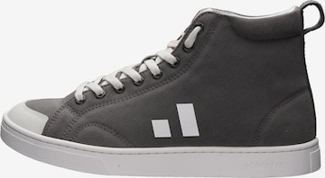 Ethletic High-Top Sneakers in Grey: front