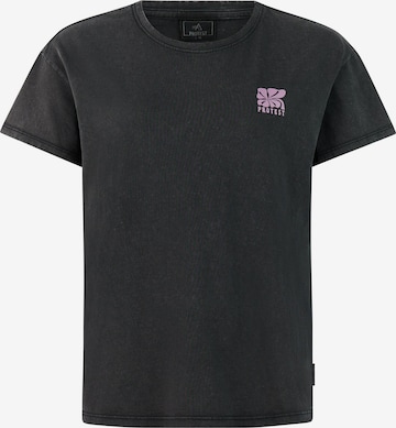 PROTEST Shirt 'PRTLas' in Schwarz: Vorderseite