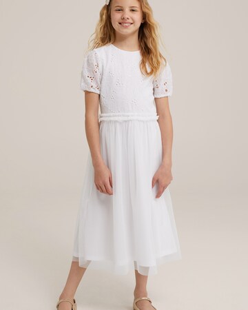 WE Fashion Šaty – bílá