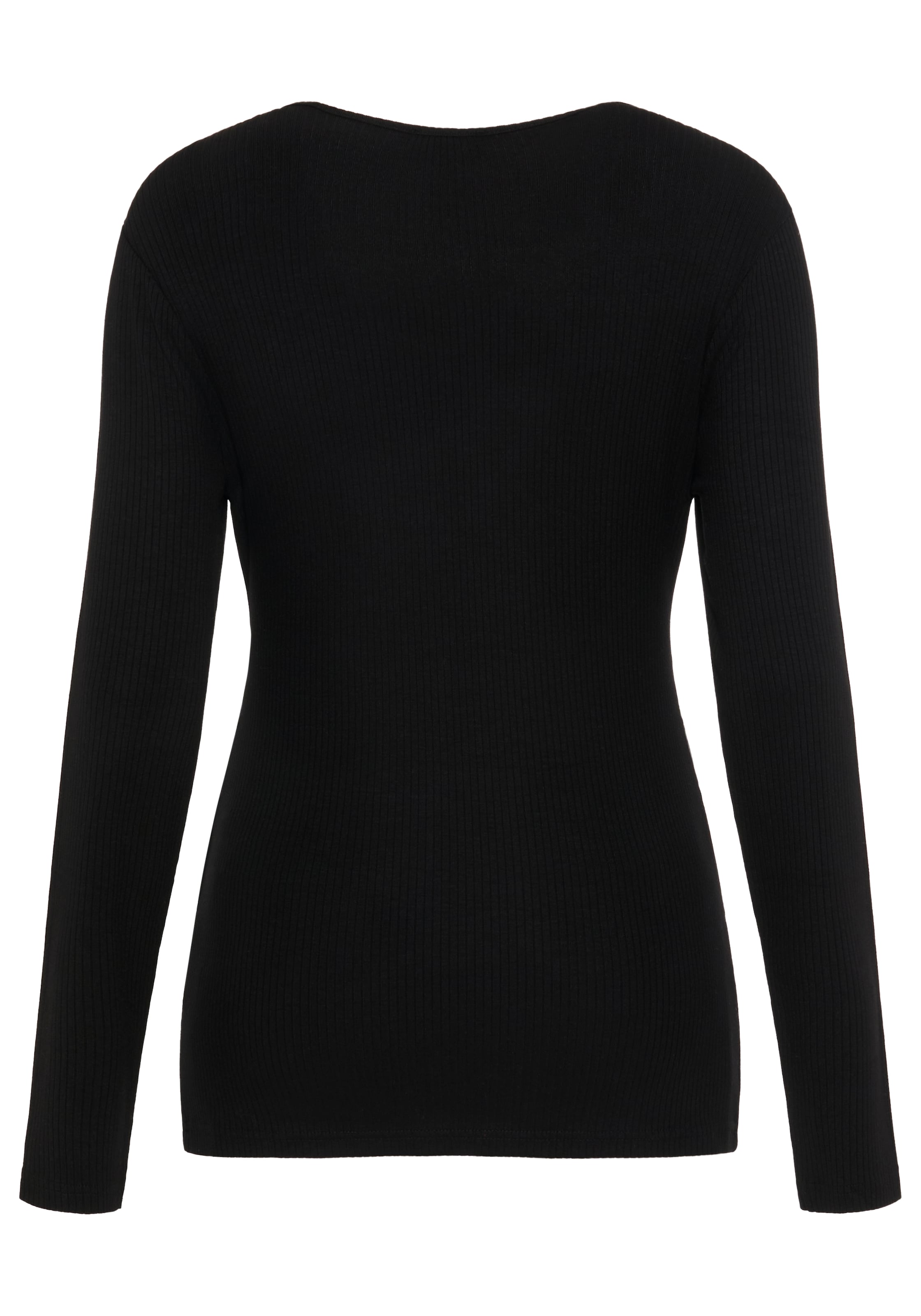 Neun Monate Shirt in Schwarz