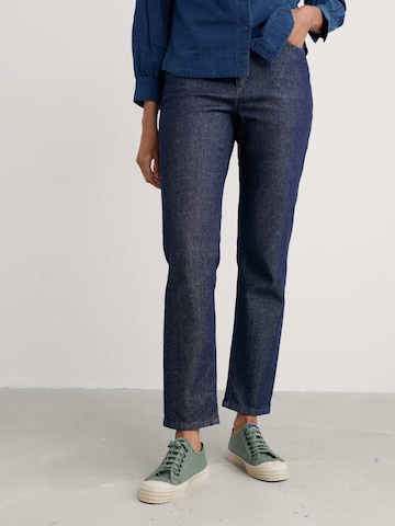 Seasalt Cornwall Slim fit Jeans 'Mellior' in Blue: front