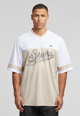 Maglietta di Starter Black Label in beige: frontale