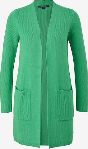 COMMA Knit Cardigan in Green: front