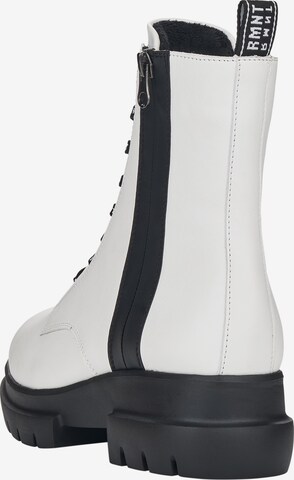 REMONTE Lace-Up Ankle Boots in White