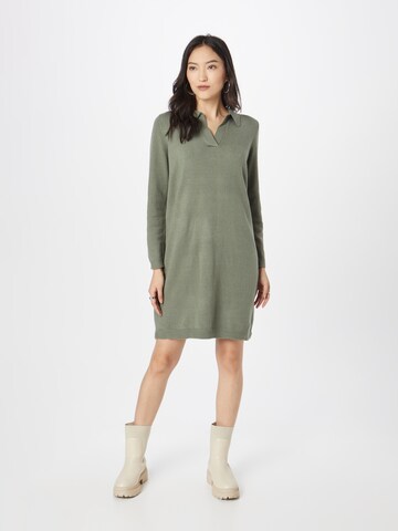 BLUE SEVEN Knit dress in Green: front