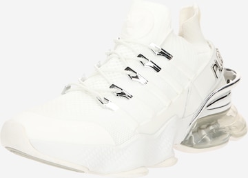 Sneaker bassa 'Tiger Attack//Gen.X.04' di Plein Sport in bianco: frontale