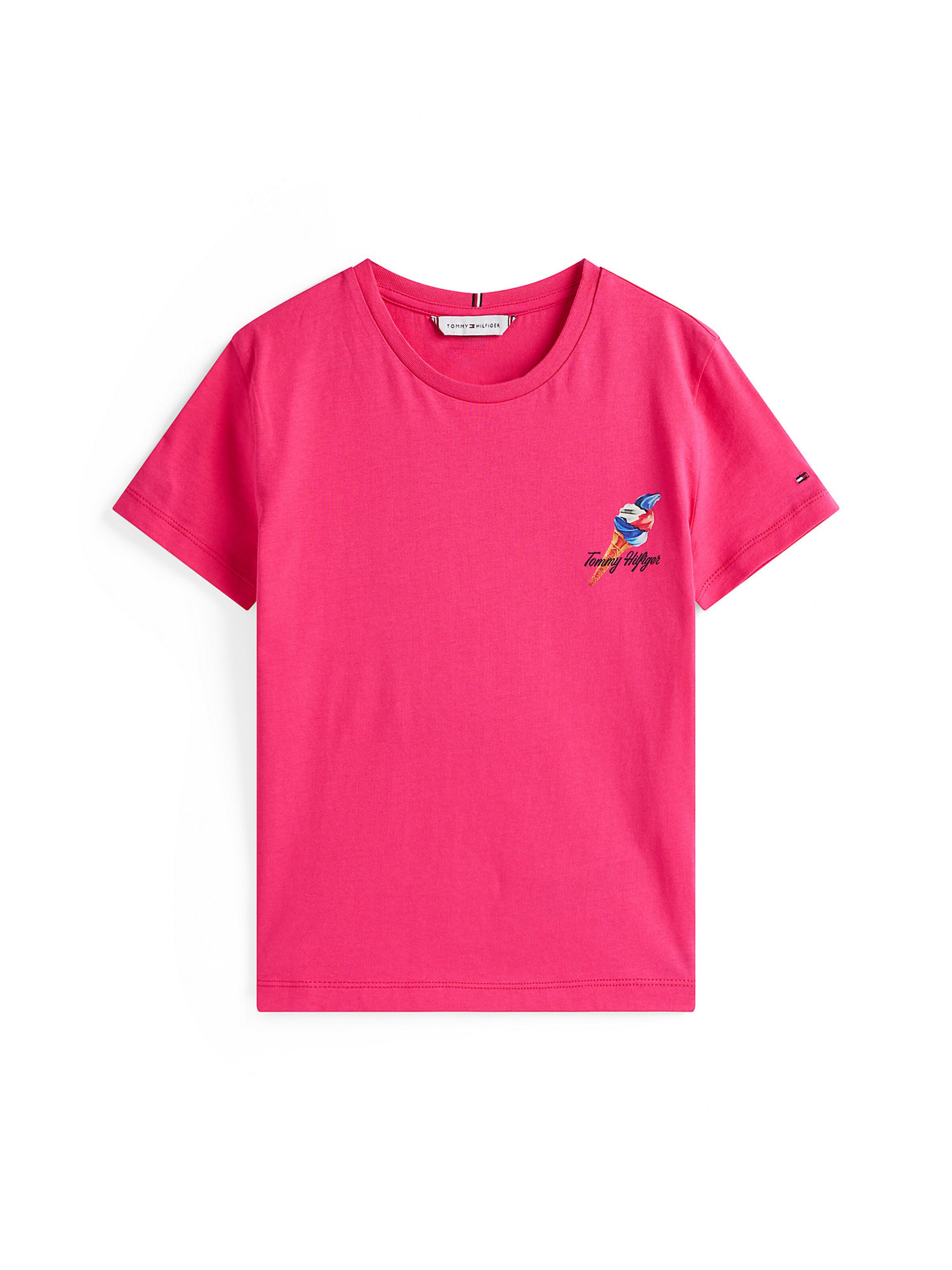 TOMMY HILFIGER Shirt in Roze: voorkant