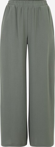 Vero Moda Petite Wide leg Broek 'ALVA' in Groen: voorkant