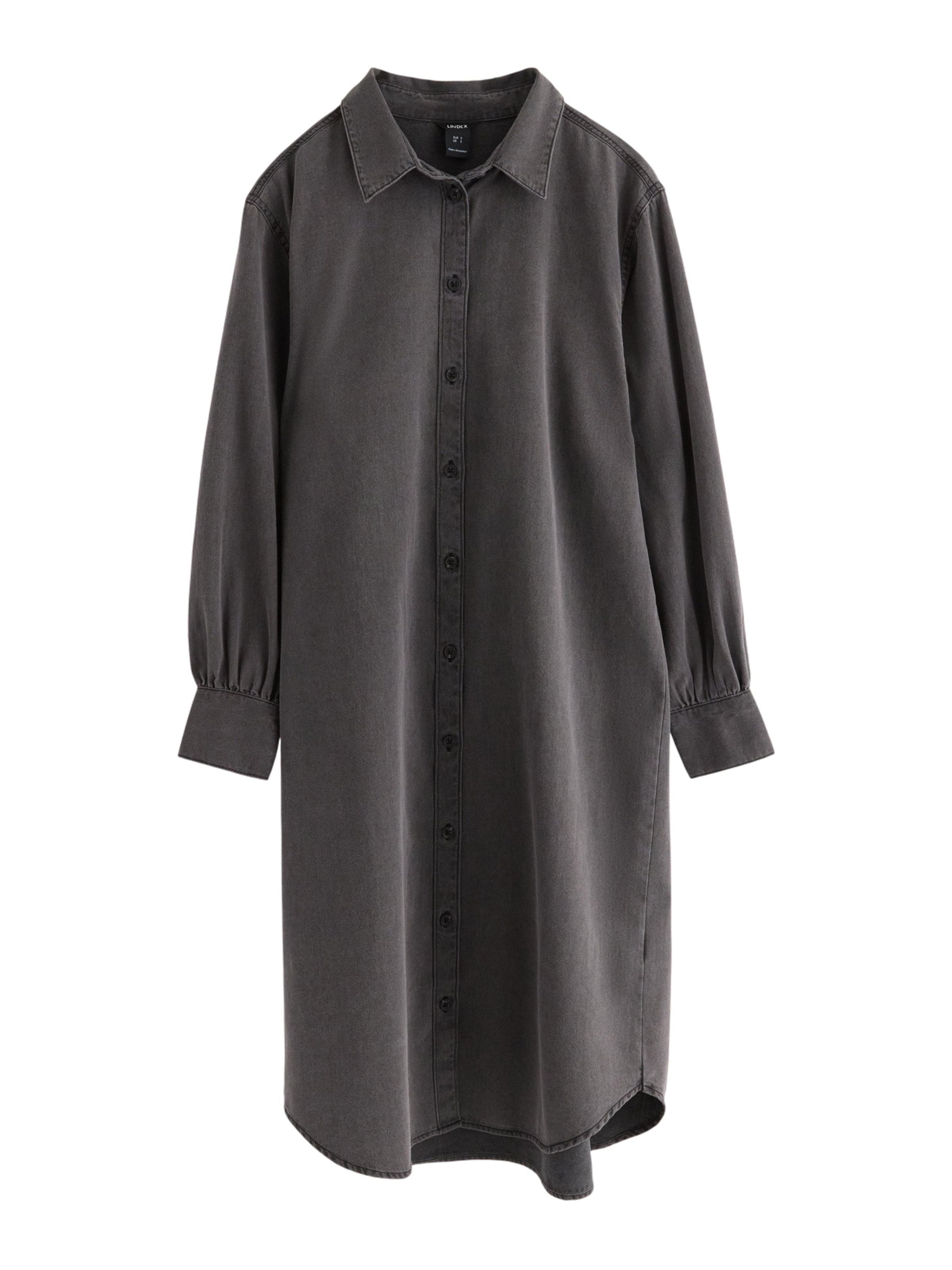 Lindex Shirt Dress 'Vega' in Black, Item view