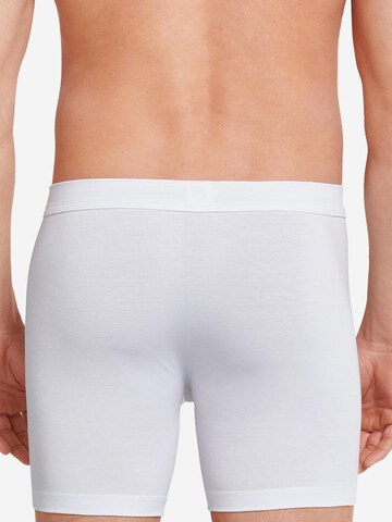 SCHIESSER Boxer shorts 'Long Life Cotton' in White