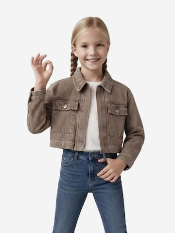 Hilal Akinci Kids Between-season jacket 'HİLAL AKINCI KİDS Kinderjacke' in Brown