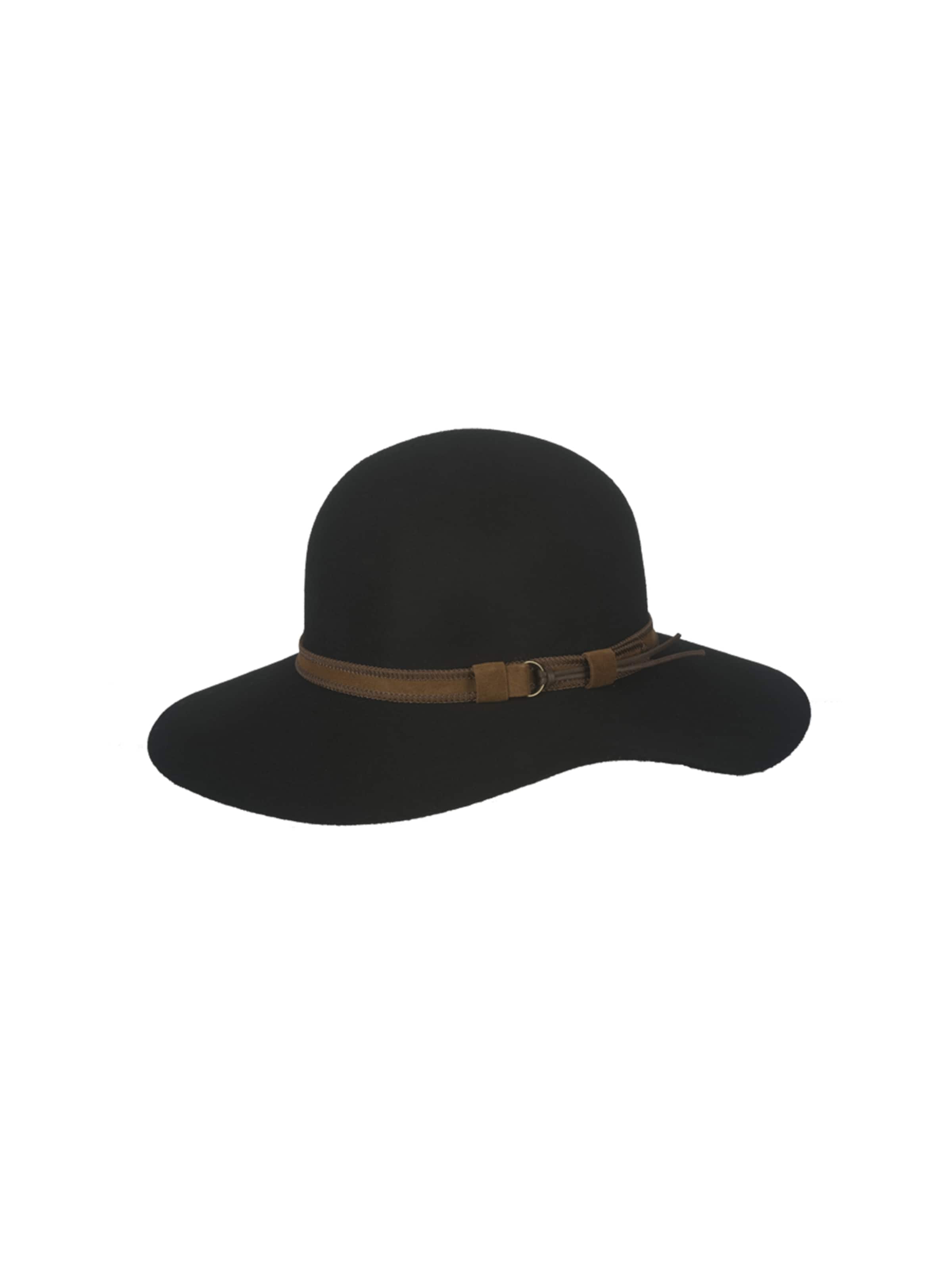 Hatland Hat 'Leonora' in Black: front