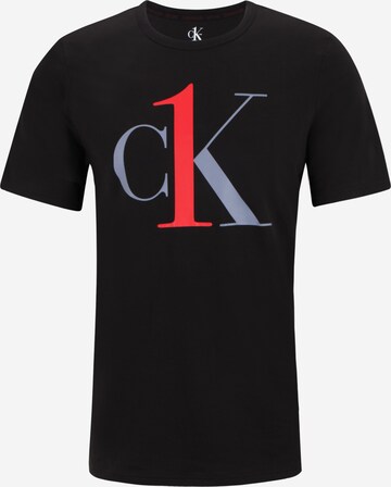 T-Shirt Calvin Klein Underwear en bleu : devant