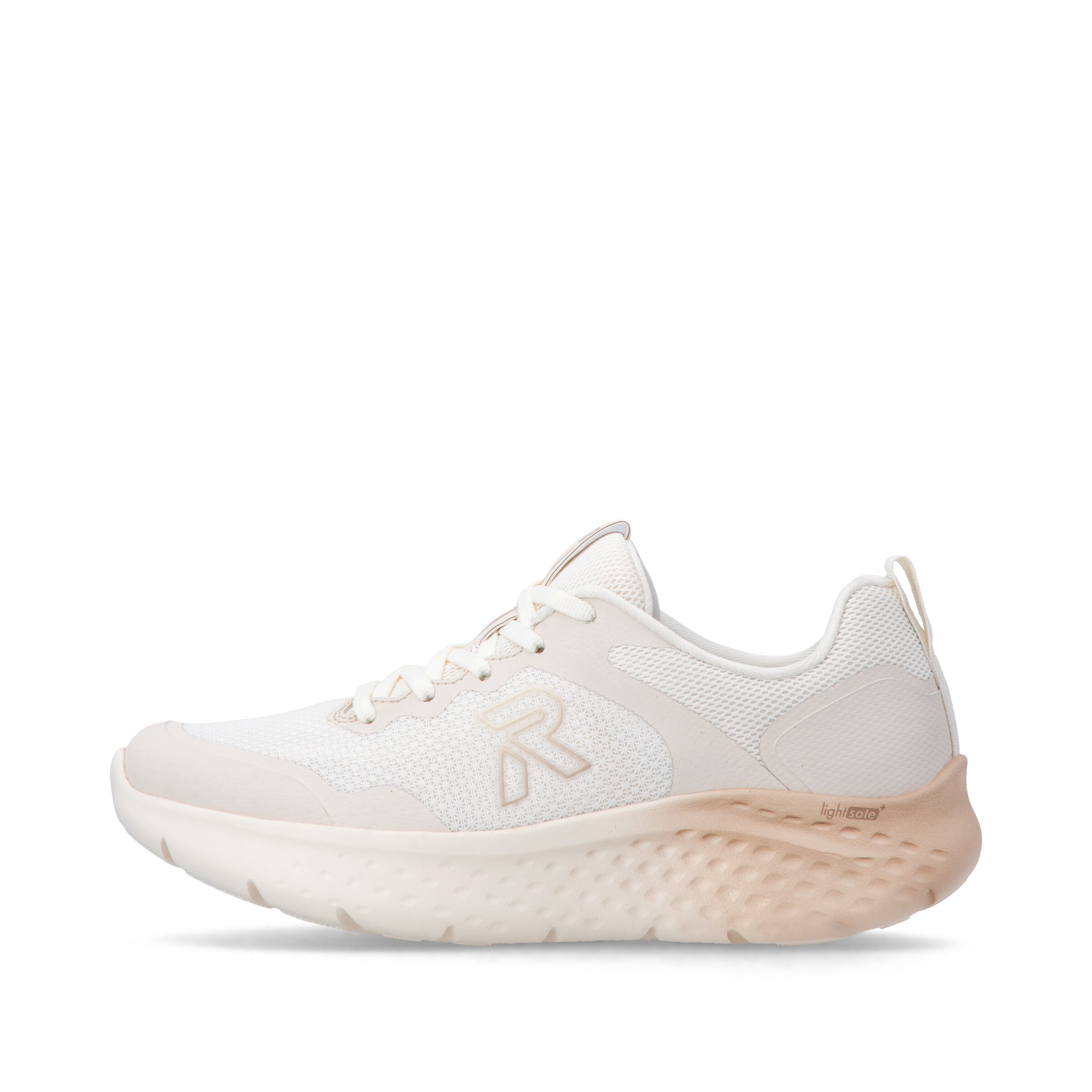 Baskets basses Rieker en blanc