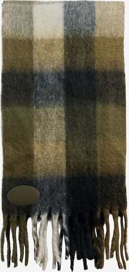 Šalikas iš love & roses, spalva – margai pilka / rusvai žalia / alyvuogių spalva, Prekių apžvalga