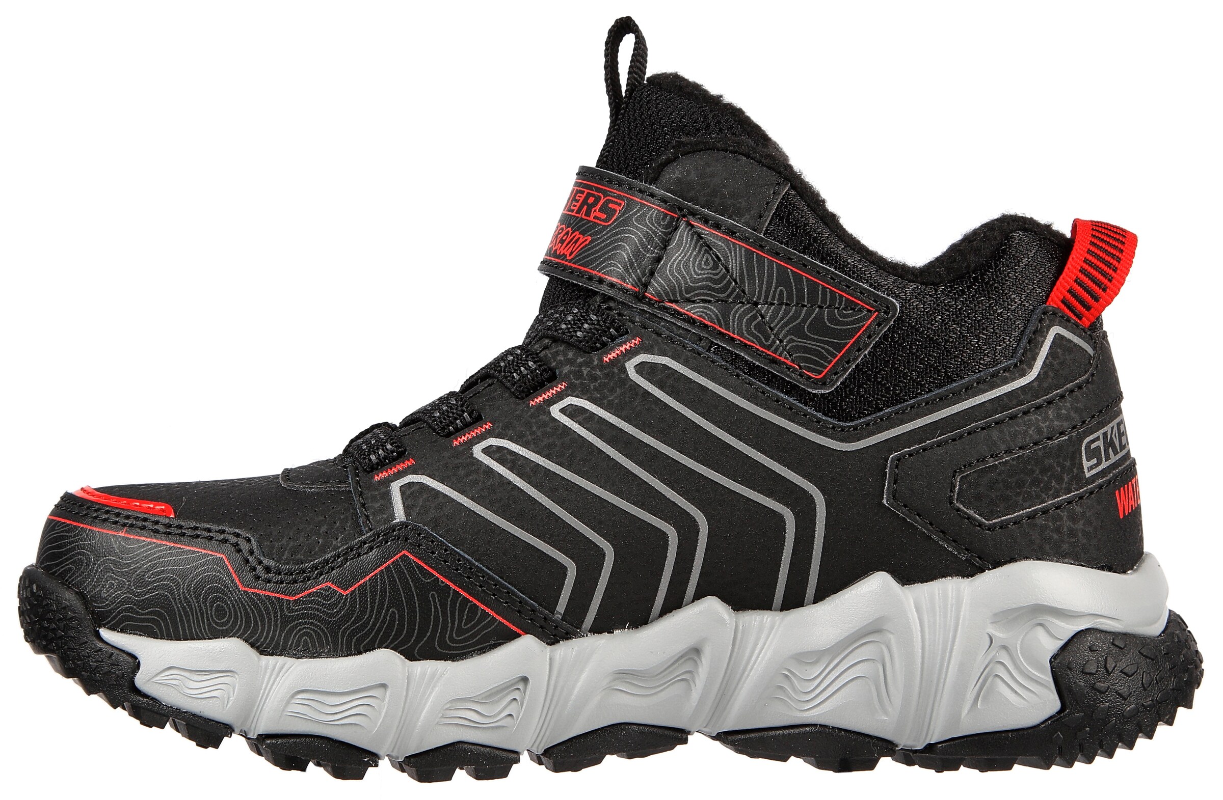Skechers Kids Trainers in Black: front