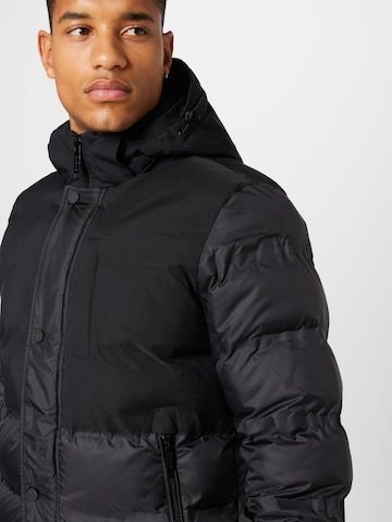 BLEND Winter jacket in Black