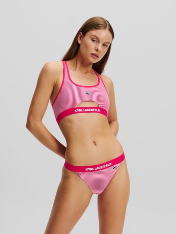 Slip di Karl Lagerfeld in rosa