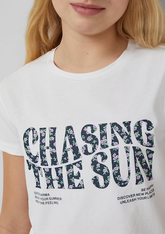 T-Shirt s.Oliver en blanc