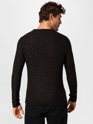 JACK & JONES Sweater 'DAMIAN' in Black