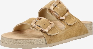 Mule ROHDE en beige : devant