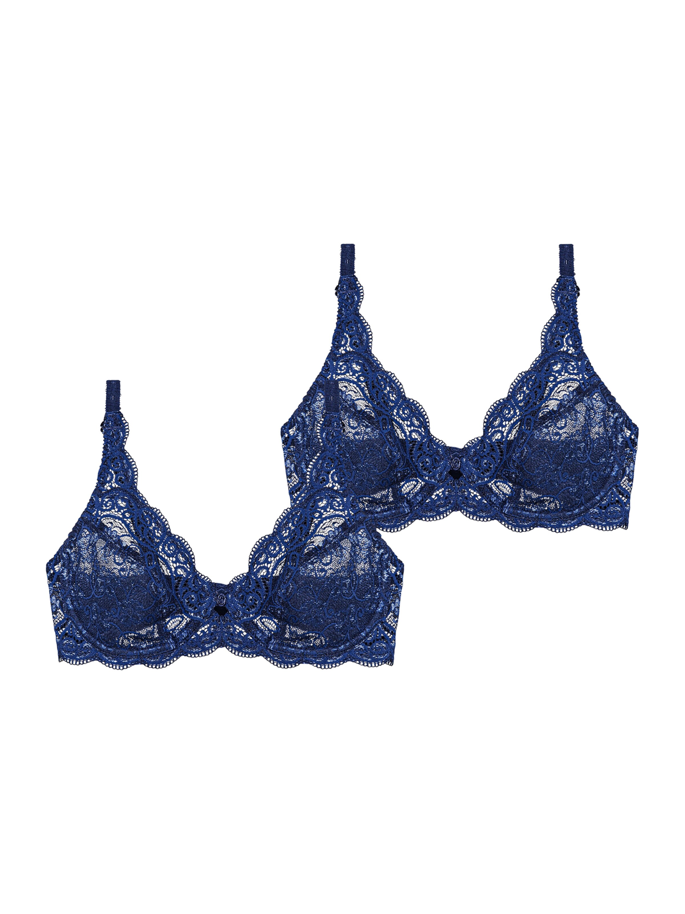 Soutien-gorge ' Amourette 300 ' TRIUMPH en bleu : devant