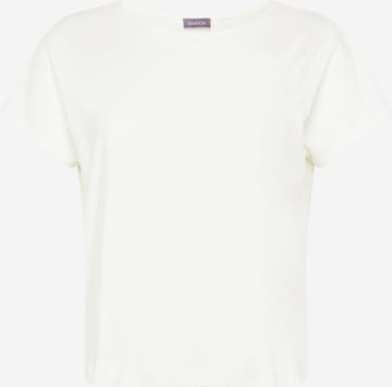 SAMOON Shirt in White: front