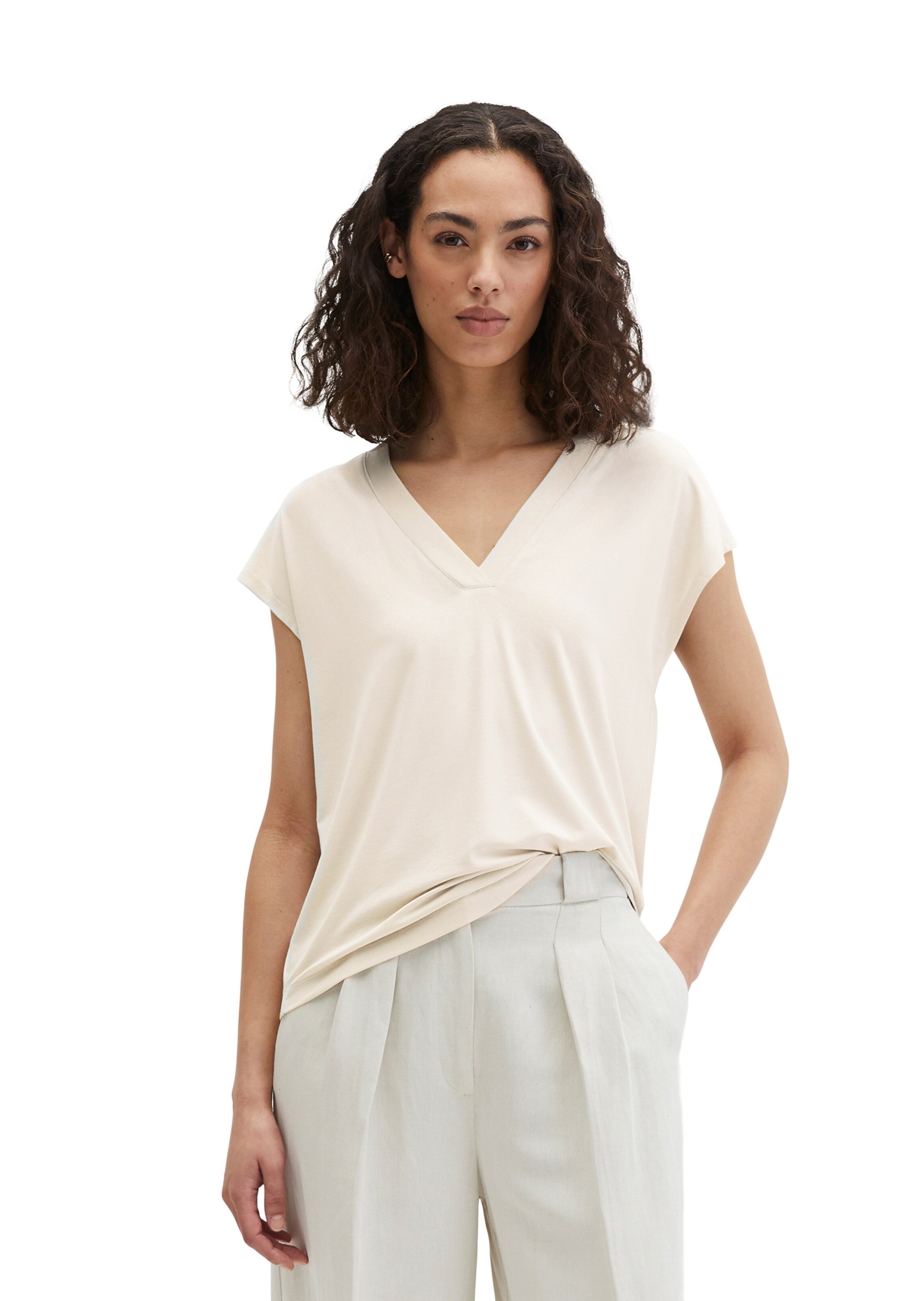 Marc O'Polo T-Shirt in Grau: Vorderseite