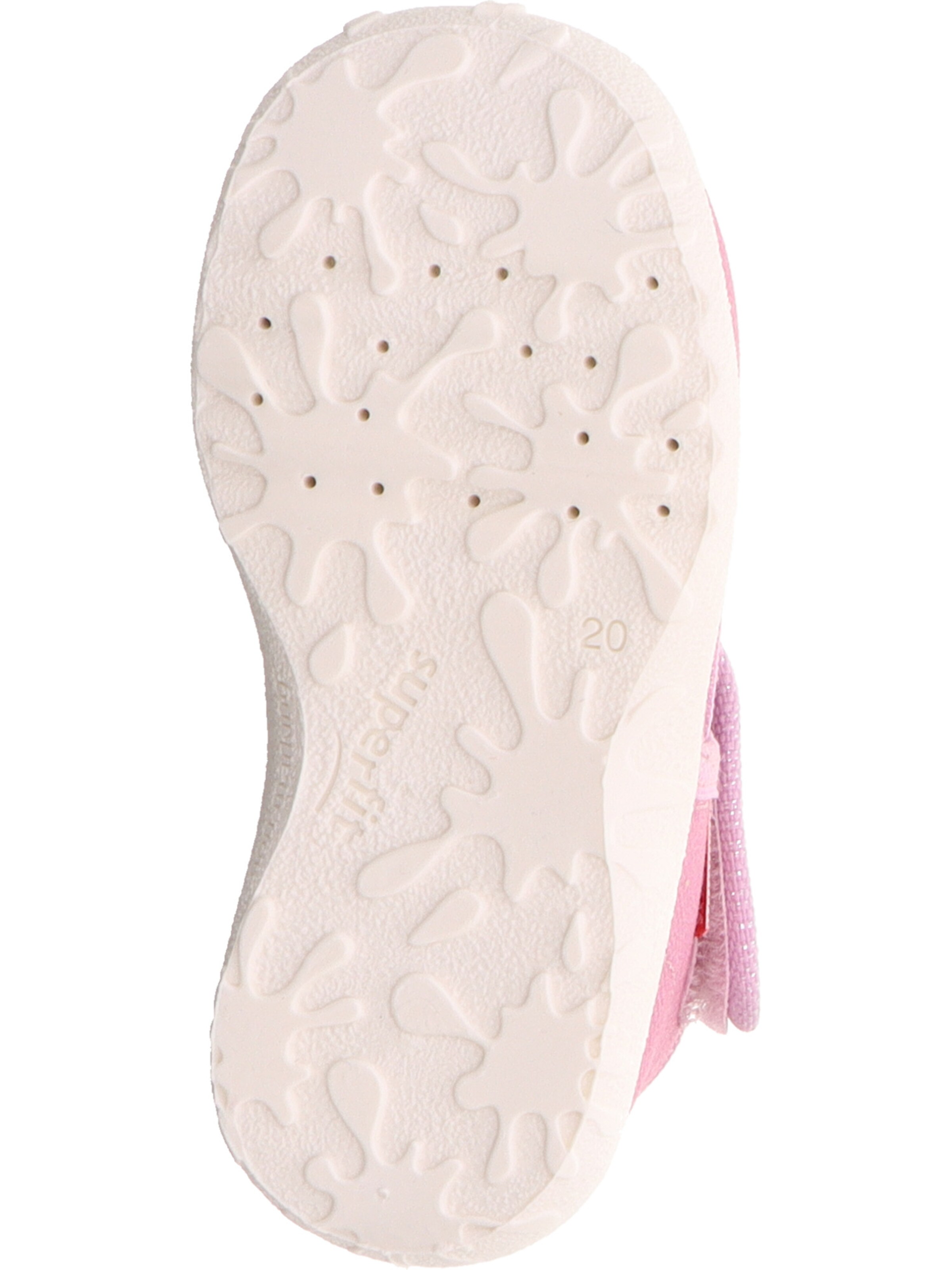 SUPERFIT Hausschuh 'Spotty' in Pink