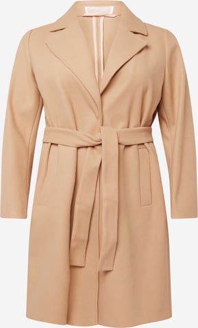 Persona by Marina Rinaldi Between-Seasons Coat 'OBOE' in Beige: front