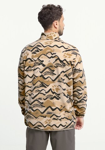 JACK WOLFSKIN Pullover in Beige