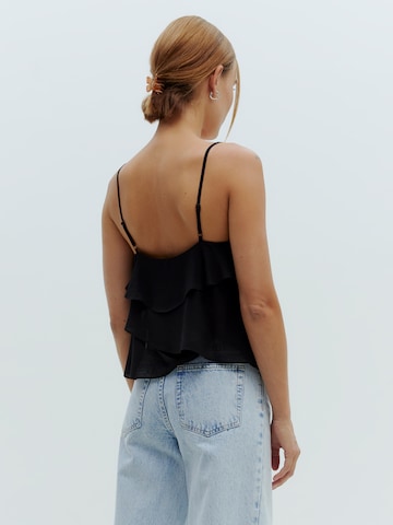 EDITED Top 'Chantal' in Black