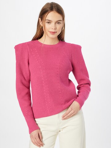 Pull-over Y.A.S en rose : devant