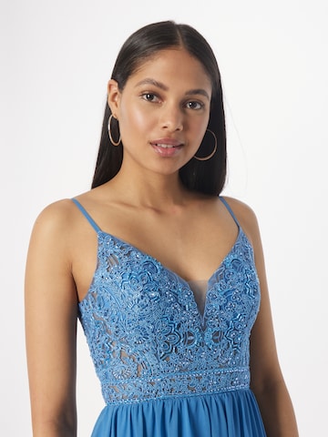 Robe de soirée LUXUAR en bleu