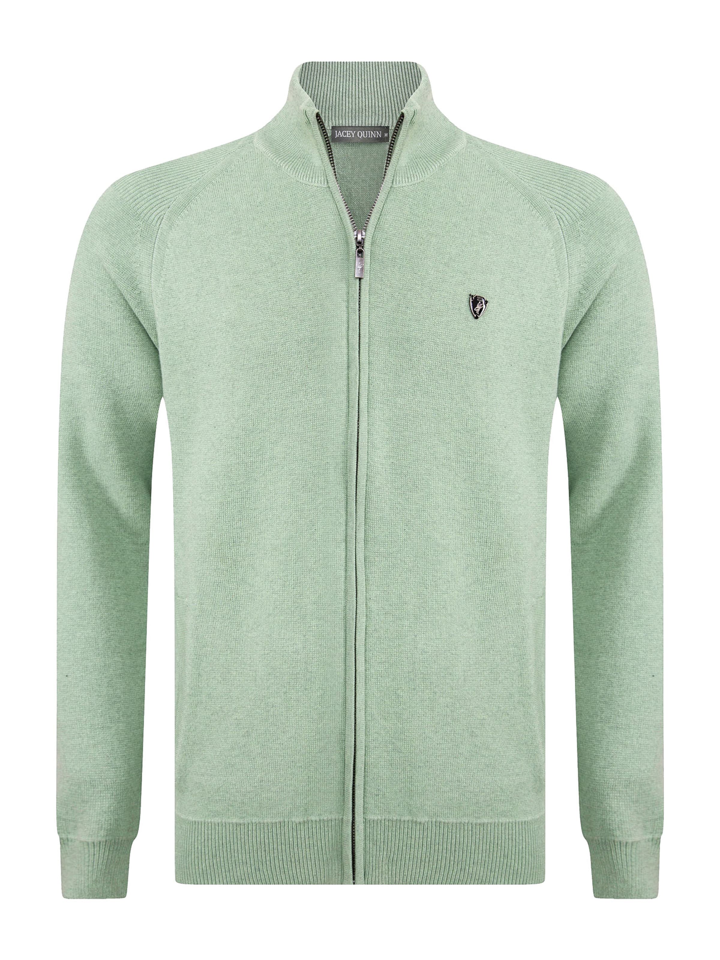 Jacey Quinn Kampsun, värv roheline: eest vaates