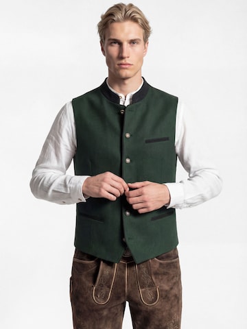 KaiserLich Trachtenweste '5434' in Grün: Vorderseite