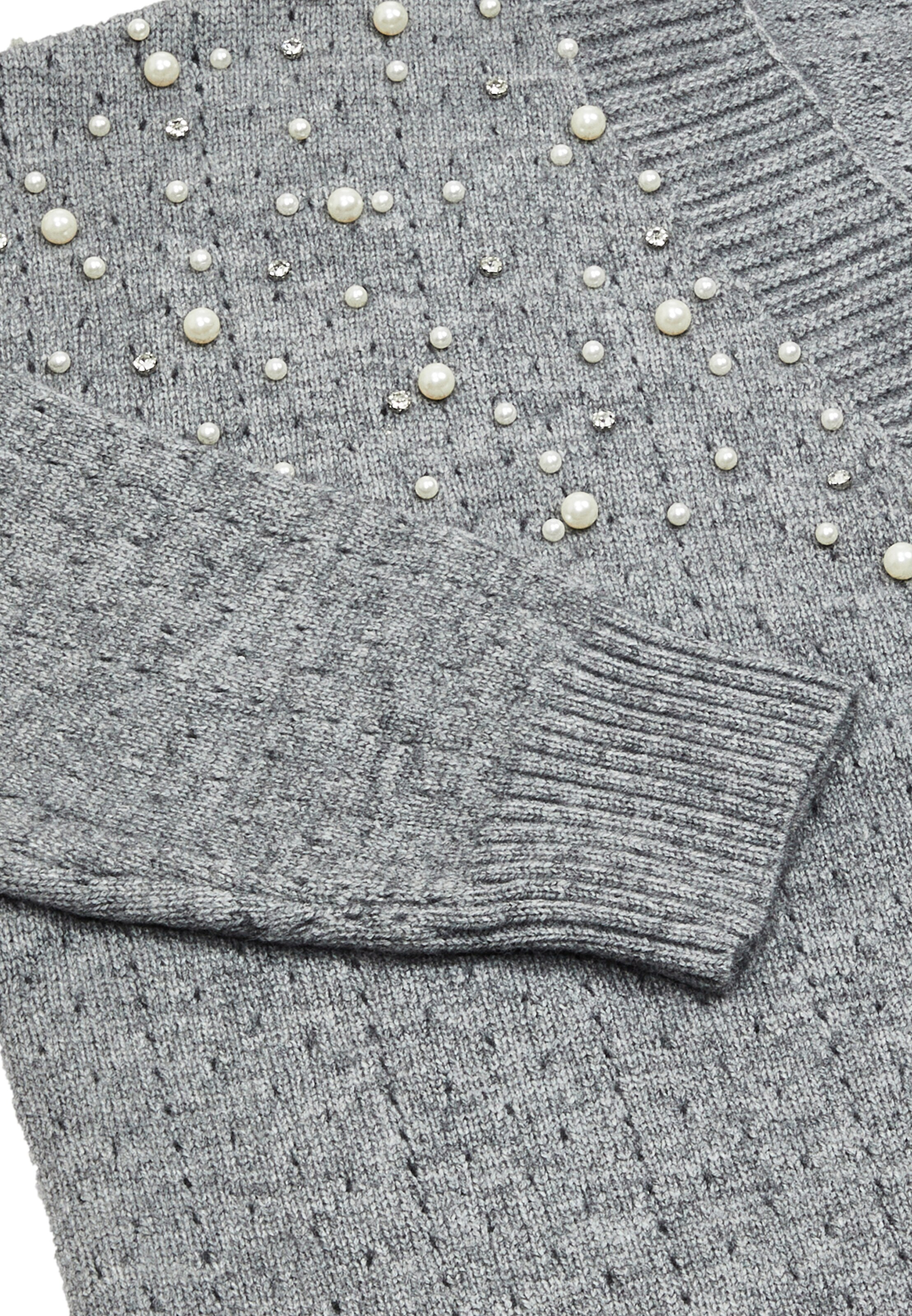 caissa - Casaco de malha em cinzento