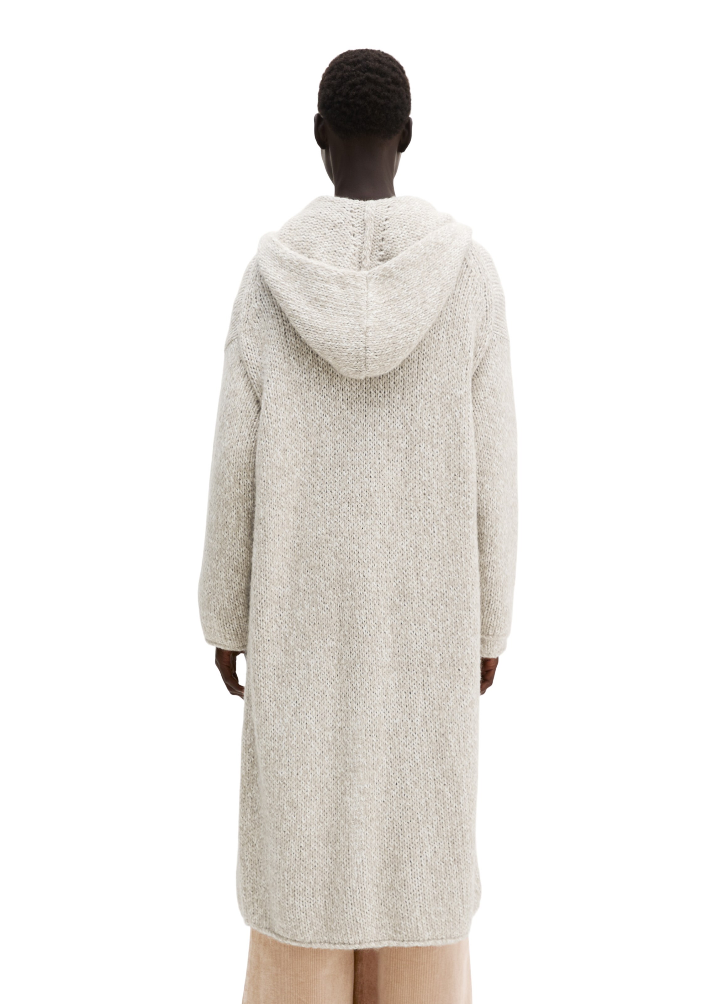 Cardigan Marc O'Polo en beige : derrière
