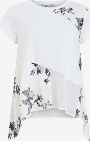 AllSaints Μπλουζάκι 'ZALA IONA' σε λευκό: μπροστά