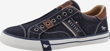 MUSTANG Sneaker in Blau: Vorderseite