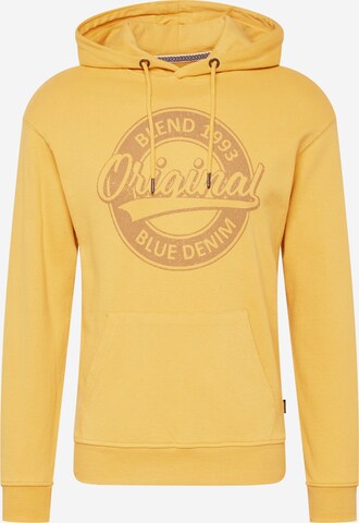 BLEND Sweatshirt in Yellow: front