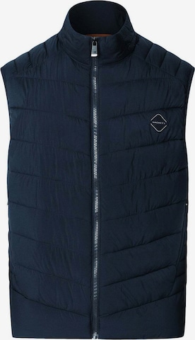 Hackett London Weste 'Sonic' in Blau: Vorderseite