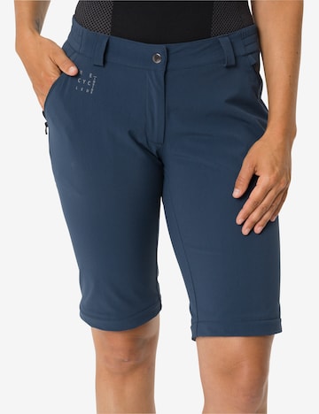 VAUDE Regular Functionele broek 'Yaras' in Blauw