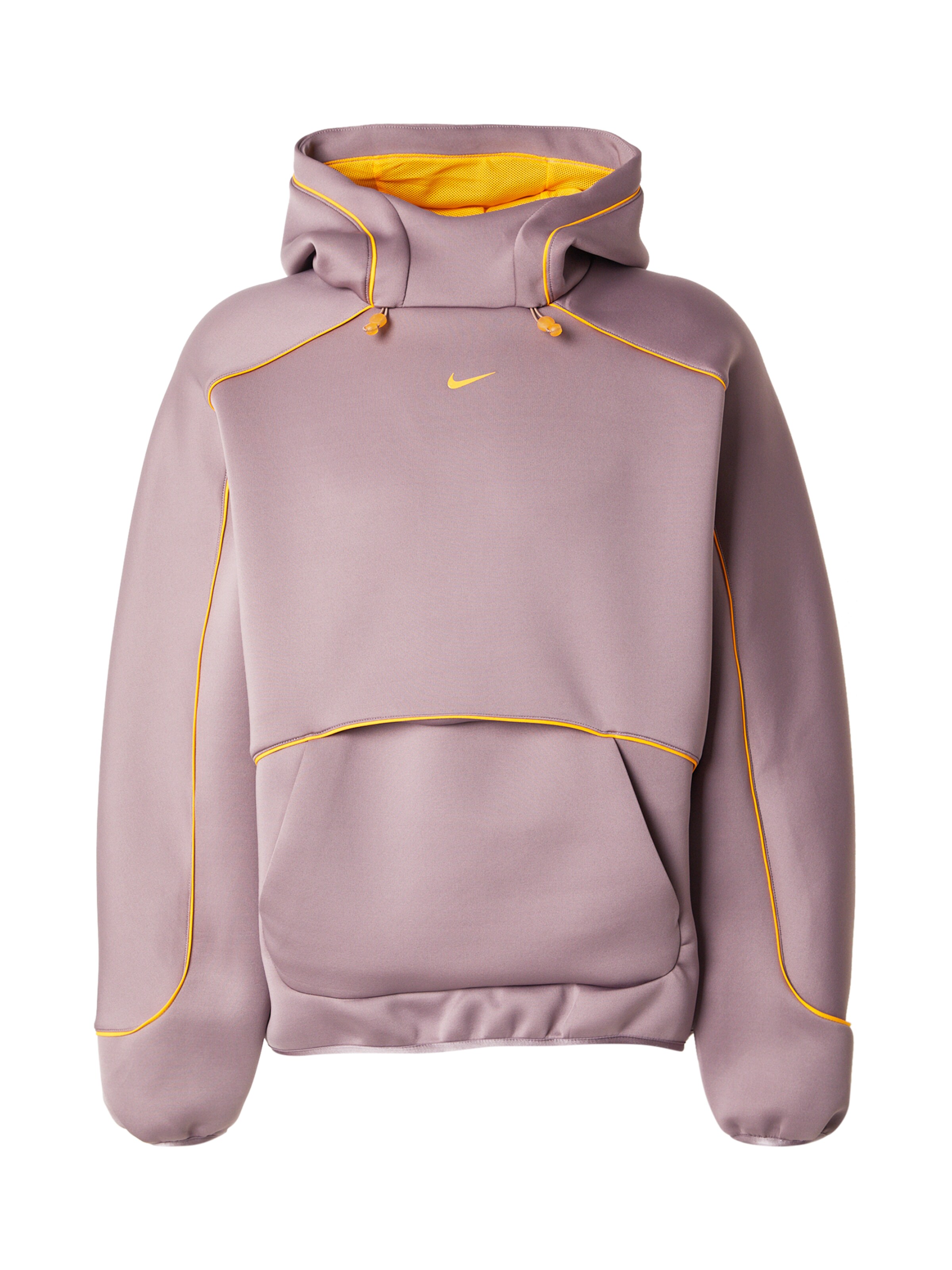Bluză de molton de la Nike Sportswear pe gri: față
