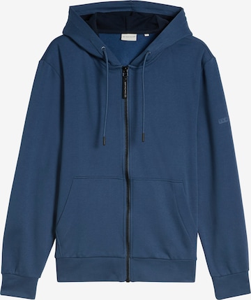 TOM TAILOR Sweatjacke in Blau: Vorderseite