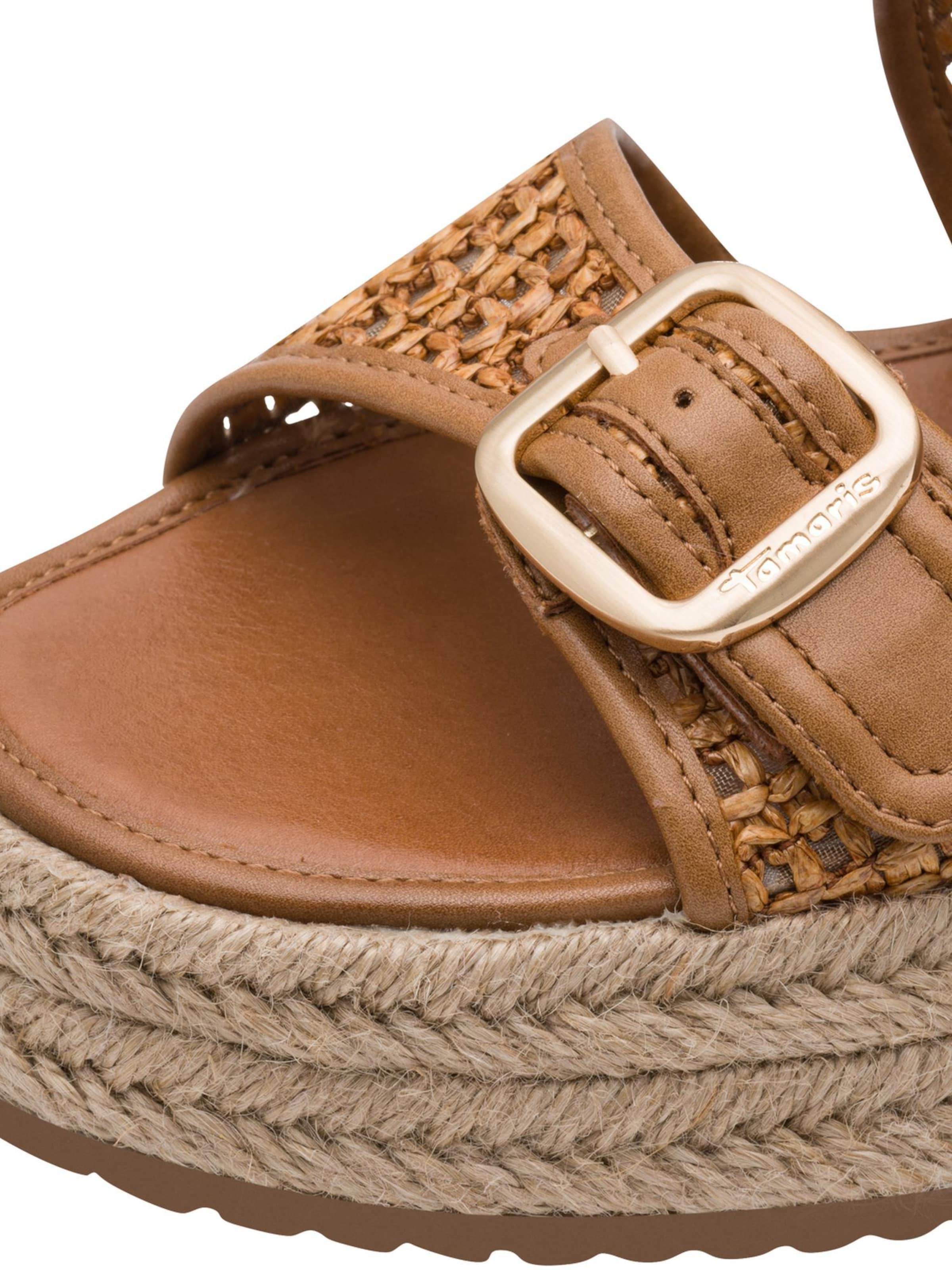 Mule Tamaris en marron