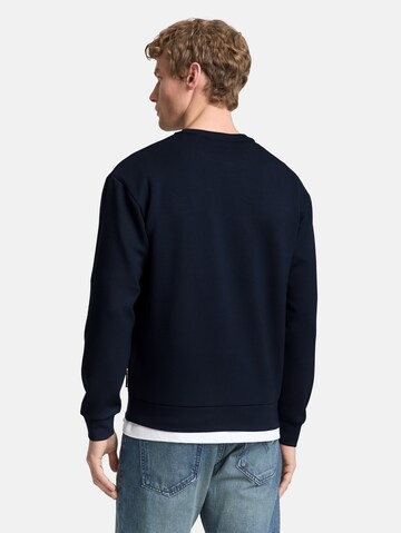 TOM TAILOR DENIM Sweatshirt 'Basic Scuba' in Blue