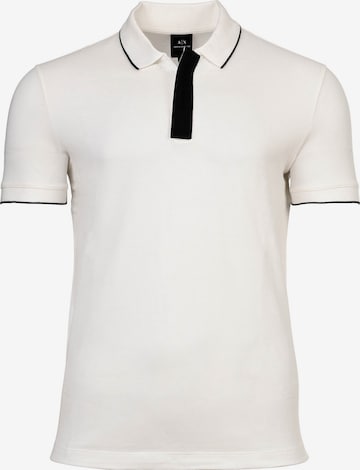 ARMANI EXCHANGE - Camiseta en blanco: frente