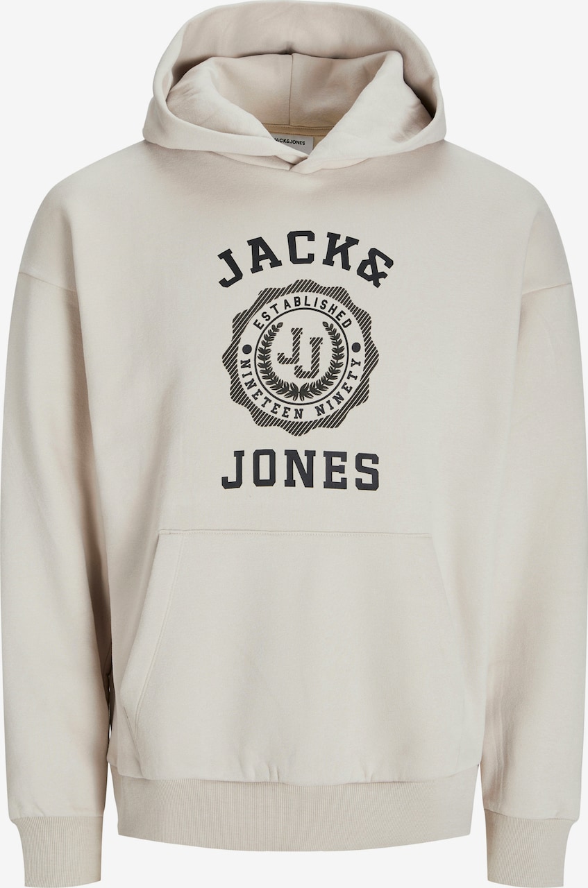 Bluză de molton 'JWHVICTO' de la JACK & JONES pe bej: față