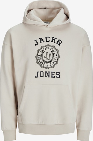 smėlio JACK & JONES Megztinis be užsegimo 'JWHVICTO': priekis